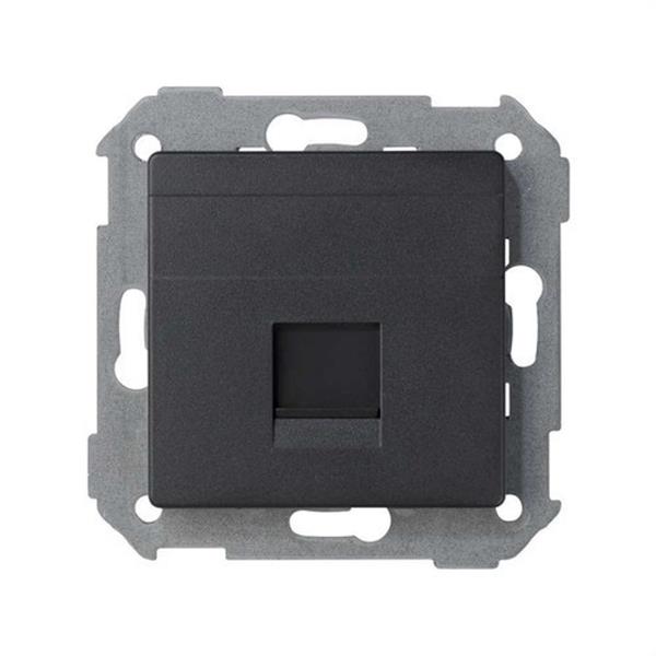 SIMON 82008-38 Adaptador Simon 82 con 1 conector RJ-AVAYA en grafito