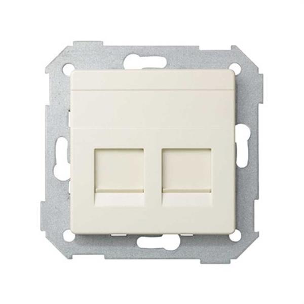 SIMON 82009-31 Adaptador 2 conectores RJ-AVAYA Simon 82 marfil