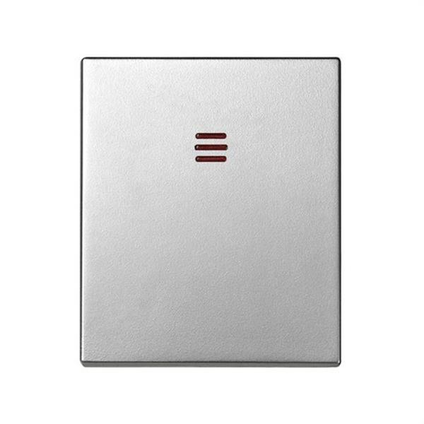 SIMON 82011-53 Tecla SIMON 82 CENTRALIZACIONES con módulo ancho y visor conmutador aluminio