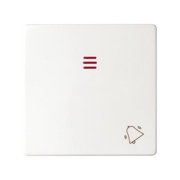 SIMON 82015-30 Tecla pulsador campana SIMON 82 con luminoso blanco nieve