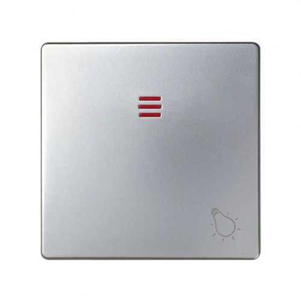 SIMON 82016-33 Tecla SIMON 82 para pulsador luz luminoso aluminio