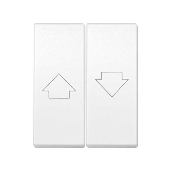 SIMON 82029-50 Tecla SIMON 82 CENTRALIZACIONES para persianas módulo ancho blanco