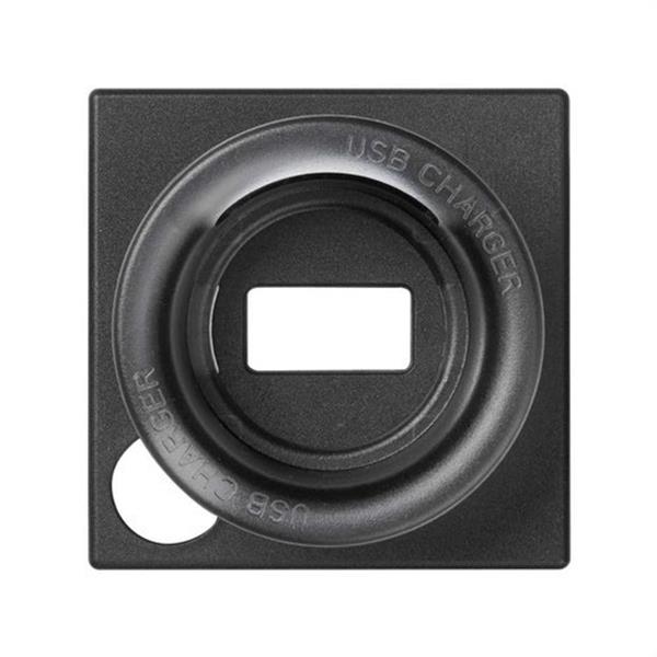 SIMON 82039-38 Tapa para cargador USB MICRO USB Simon 82 grafito