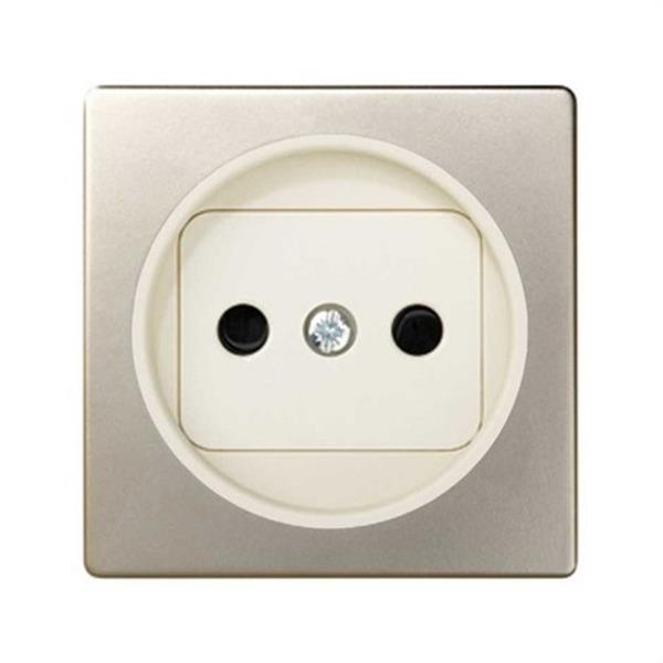 SIMON 82040-64 Tapa enchufe SIMON 82 2P con seguridad