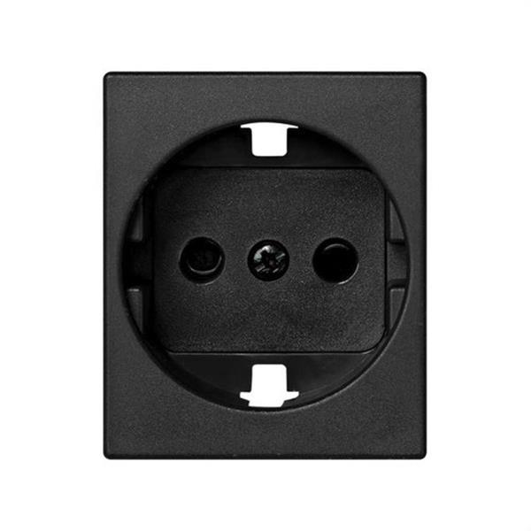 SIMON 82041-58 Tapa enchufe SIMON 82 CENTRALIZACIONES 2P+TT schukos seguridad grafito