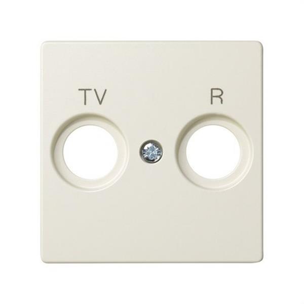 SIMON 82053-31 Tapa SIMON 82 toma R-TV marfil