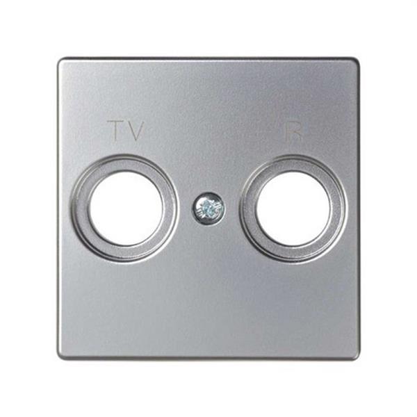 SIMON 82053-33 Tapa SIMON 82 toma R-TV aluminio