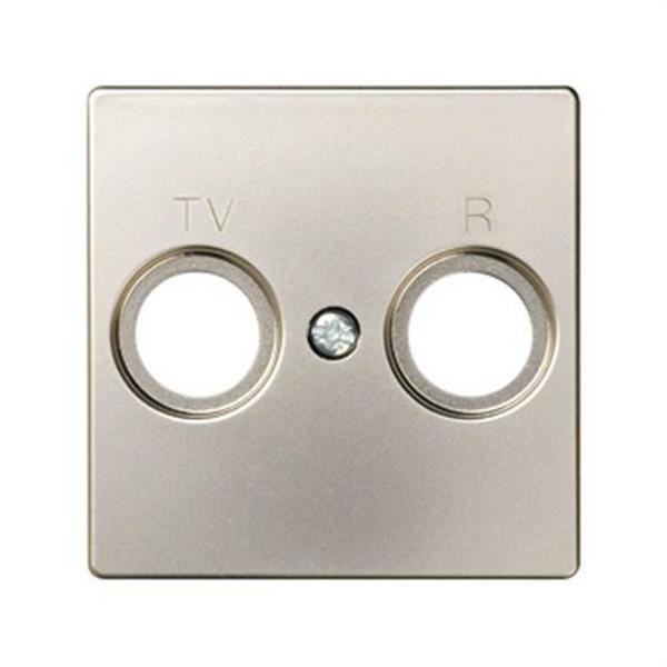 SIMON 82053-34 Tapa SIMON 82 toma R-TV cava