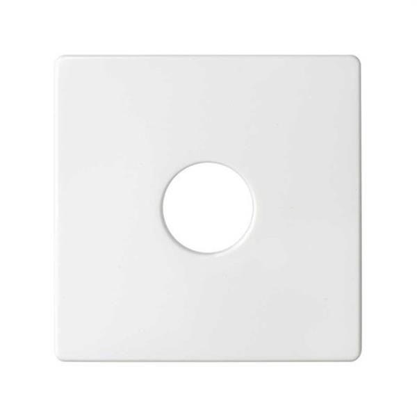 SIMON 82057-30 Tapa SIMON 82 para toma altavoz monofásico DIN 41529 blanco nieve