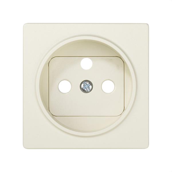 SIMON 82068-31 Tapa enchufe SIMON 82 2P+TT Francesa con seguridad marfil