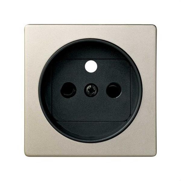 SIMON 82068-34 Tapa enchufe SIMON 82 2P+TT Francesa con seguridad cava