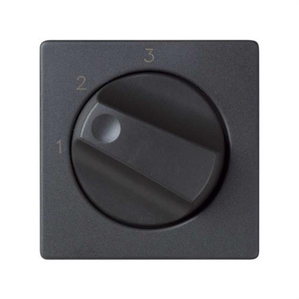 SIMON 82084-38 Tapa y botón SIMON 82 para conmutador rotativo con 3 posiciones grafito