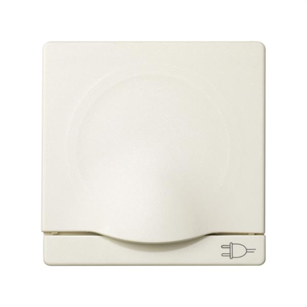 SIMON 82090-31 Tapa articulada enchufe SIMON 82 2P+TT lateral con seguridad marfil