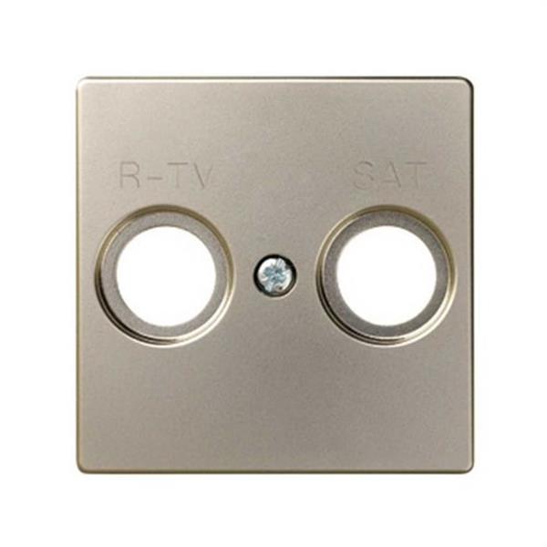 SIMON 82097-34 Tapa SIMON 82 toma R-TV+satélite cava