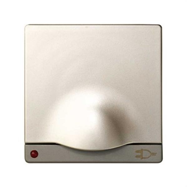 SIMON 82099-34 Tapa articulada enchufe SIMON 82 2P+TT lateral con LED seguridad blanco