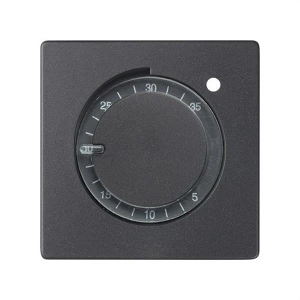 SIMON 82505-38 Tapa SIMON 82 para termostato empotrar grafito
