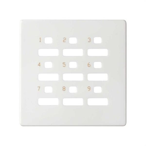 SIMON 82542-30 Tapa selector de avisos 05242-39 Simon 82 blanco