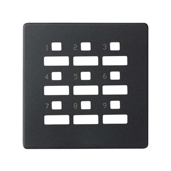 SIMON 82542-38 Tapa selector de avisos 05242-39 Simon 82 grafito