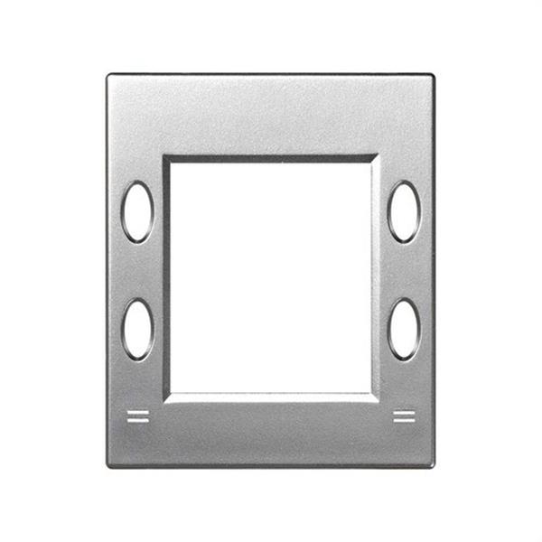 SIMON 82555-53 Tapa SIMON 82 CENTRALIZACIONES para mecanismos Display aluminio