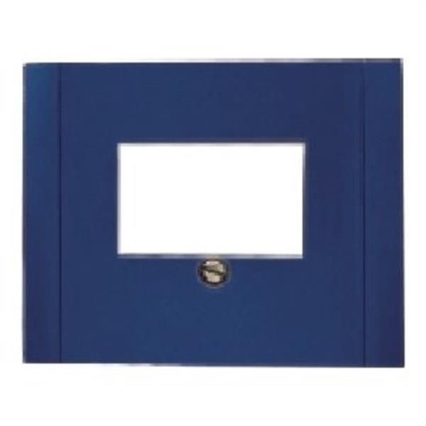 BJC 18778-MA Tapa conector multimedia Iris en aluminio mercurio