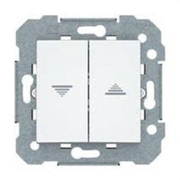 BJC 23569-X Interruptor de persianas con garras serie Viva en blanco