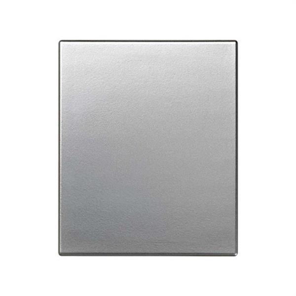 SIMON 82800-53 Placa ciega SIMON 82 CENTRALIZACIONES módulo ancho aluminio