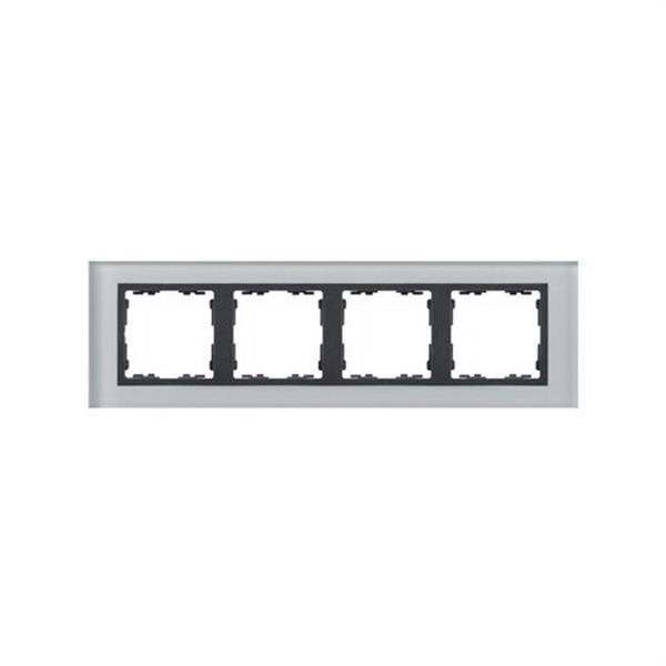 SIMON 82847-35 Marco SIMON 82 con 4 elementos nature cristal gris