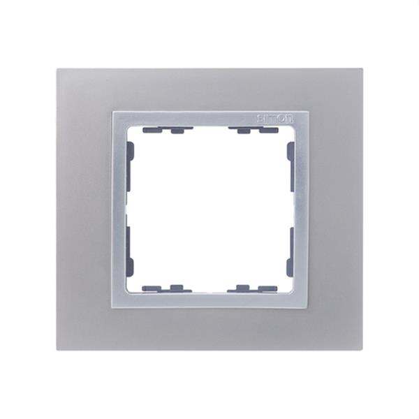 SIMON 82917-33 Marco SIMON 82 con 1 elemento aluminio