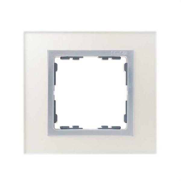 SIMON 82917-62 Marco SIMON 82 con 1 elemento nature cristal azul plata