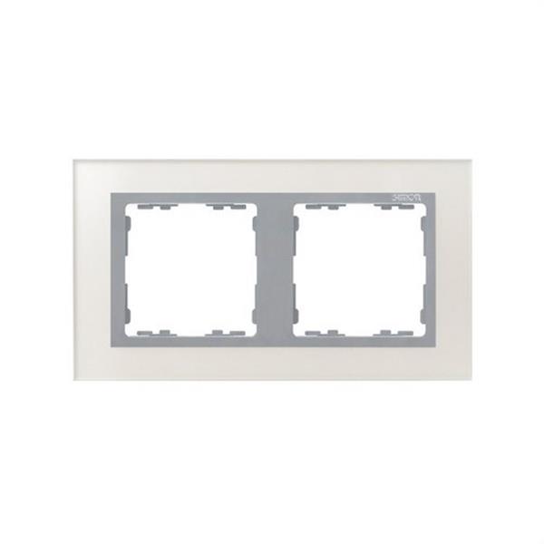 SIMON 82927-62 Marco SIMON 82 con 2 elementos nature cristal plata
