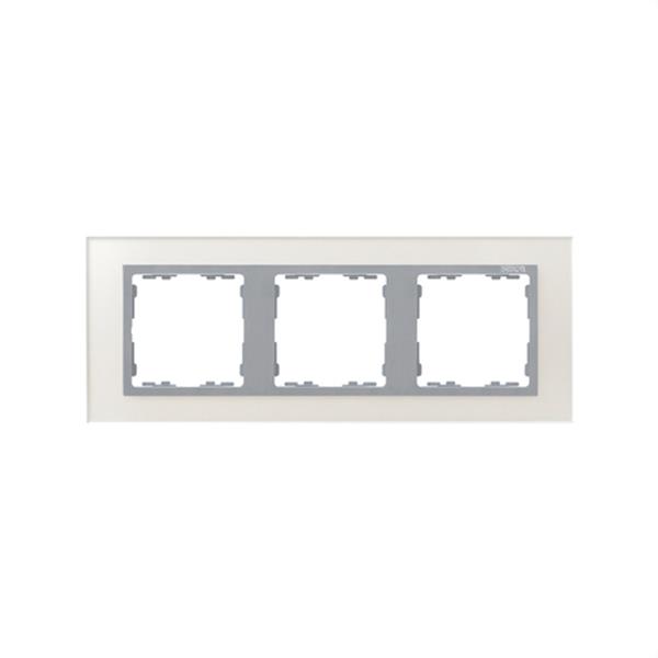 SIMON 82937-62 Marco SIMON 82 con 3 elementos nature cristal plata