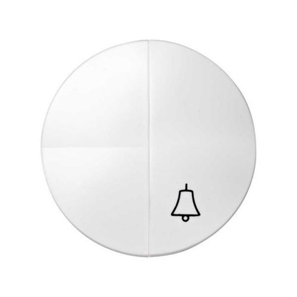 SIMON 88027-30 Tecla SIMON 88 para interruptor y pulsador campana blanco nieve