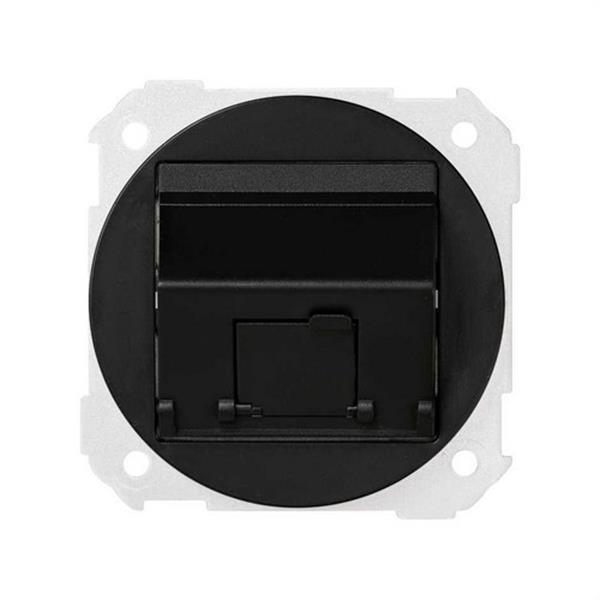 SIMON 88081-38 Base adaptadora SIMON 88 para conexiones informáticas grafito