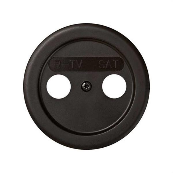 SIMON 88097-32 Tapa SIMON 88 toma R-TV+satélite marrón