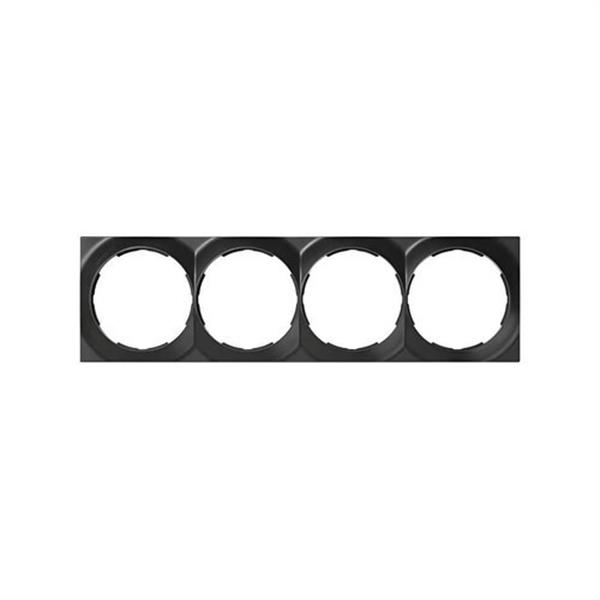 SIMON 88642-38 Placa Simon 88 con 4 elementos 85x298mm 0 grafito
