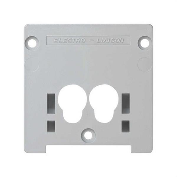 SIMON ACFC02/24 Tapa lateral SIMON K45 entrada cable directo ORIBLOCK gris claro