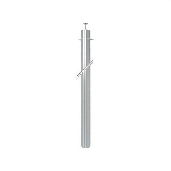 SIMON ALK5400/8 Columna SIMON K45 125x130mm 3m con 4 caras anodizado