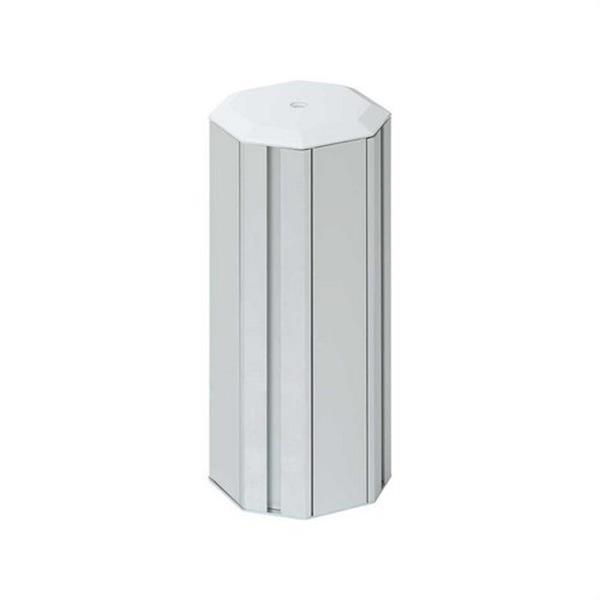 SIMON ALK546/8 Minicolumna SIMON K45 125x130mm 310mm con 4 caras y 6 mecanismos aluminio anodizado