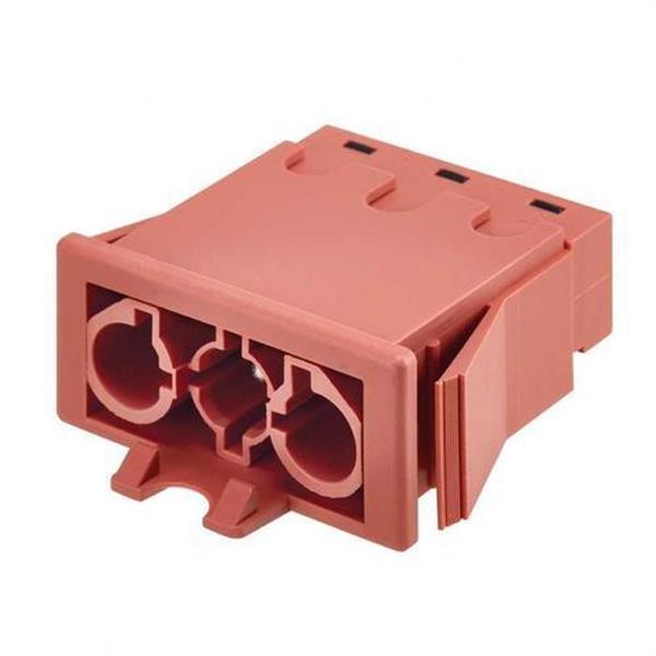 SIMON CR0002/6 Conector rápido empotrar M 3P rojo