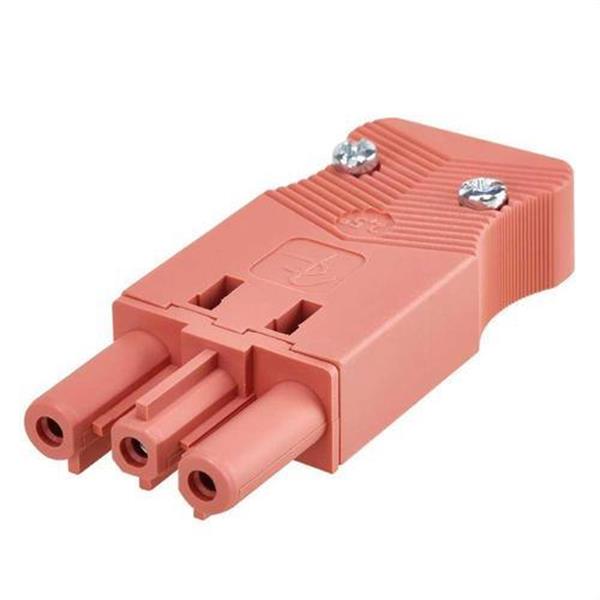 SIMON CR0003/6 Conector rápido aéreo H 3P rojo