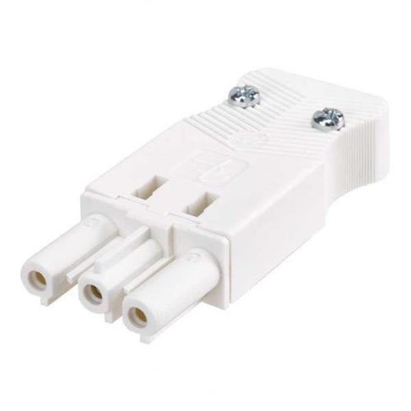 SIMON CR0003/9 Conector rápido aéreo H 3P blanco nieve