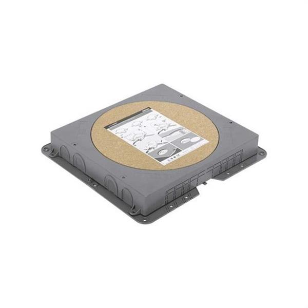 SIMON G301C Cubeta SIMON CIMA para pavimento caja suelo circular 3 portamecanismos