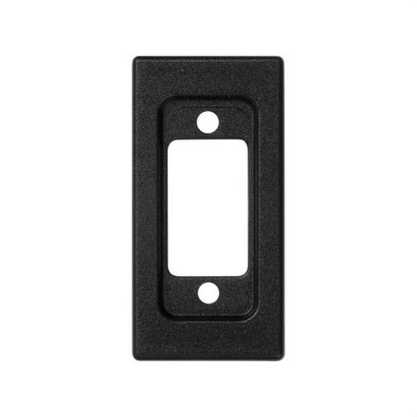 SIMON K100/14 Placa K45 para 1 conector SUB D9 gris grafito