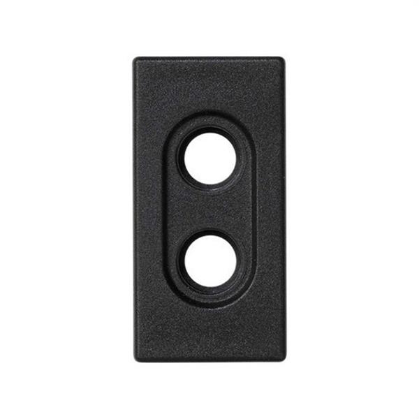 SIMON K101/14 Placa SIMON K45 mecanismo para 2 conectores RCA gris grafito