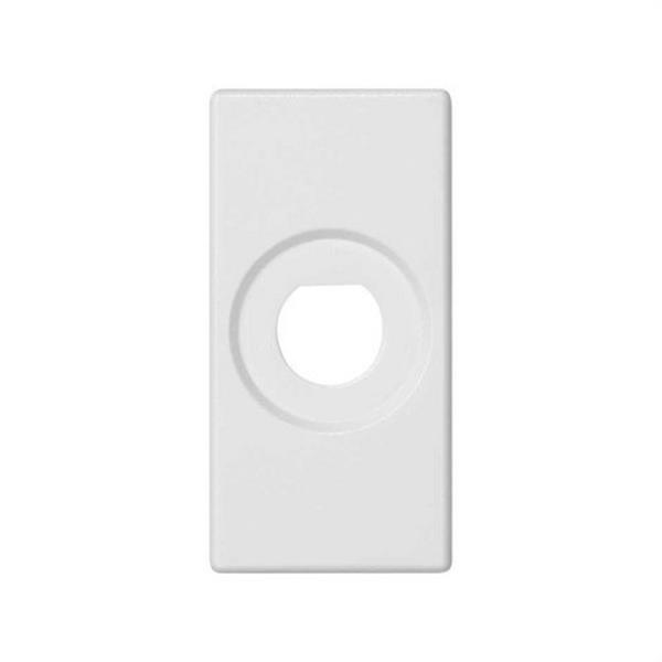 SIMON K102/9 Placa SIMON K45 para 1 conector BNC blanco nieve
