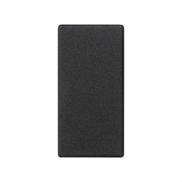 SIMON K105/14 Placa K45 medio mecanismo ciega gris grafito