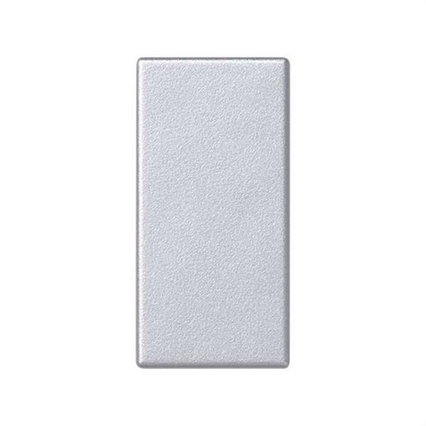 SIMON K109/8 Tecla SIMON K45 para 1/2 mecanismo interruptor bipolar 16A anodizado aluminio