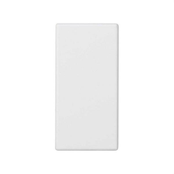 SIMON K109/9 Tecla SIMON K45 para 1/2 mecanismo interruptor bipolar 16A blanco nieve