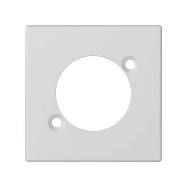 SIMON K122/9 Placa SIMON K45 para 1 conector XLR blanco nieve