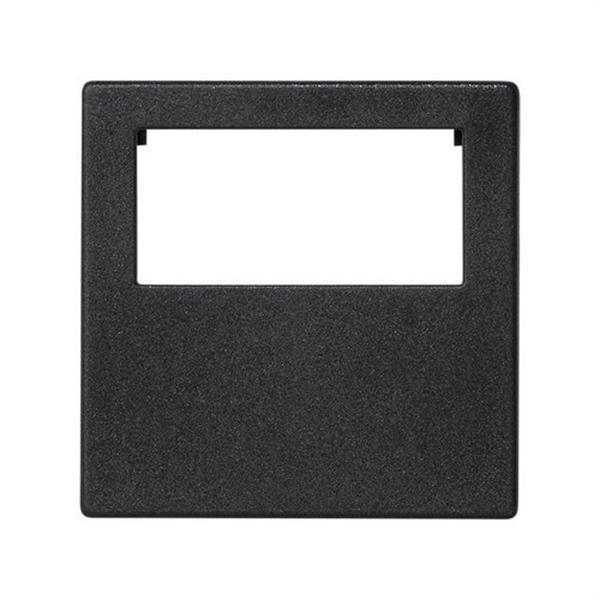 SIMON K18/14 Placa SIMON K45 para 1 conector rápida M-H 3P gris grafito